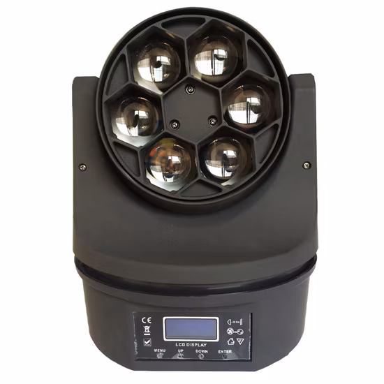 6X15W 4in1 RGBW Mini Bee Eye Fascio di testa mobile Illuminazione da palco per DJ KTV Nighticlub Party