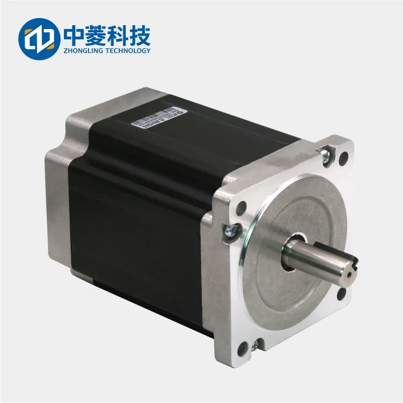 Canopen a basso rumore NEMA17 2 fasi 0,48n.  Motore passo-passo elettrico integrato senza spazzole M 12V 24V 1,8 gradi per etichettatrice